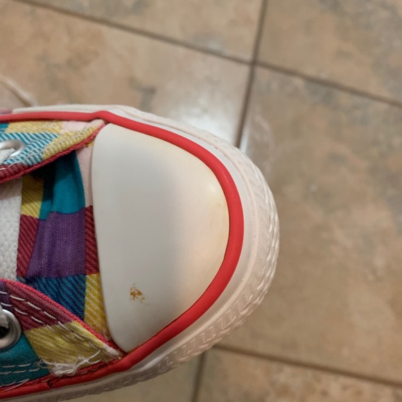 Gorgeous multi colour Converse, preowned - Picture 9 of 10